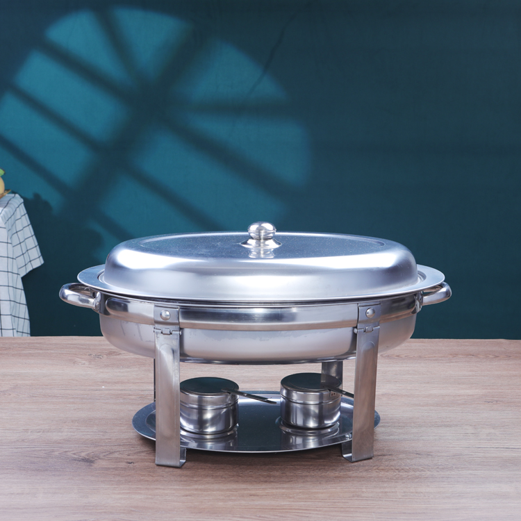 Hotel Buffet Equipment Food Warmers Buffet Chafing Dish Luxury Heavy Duty Chafer Dish Buffet Set Stainless Steel Chafing Dish