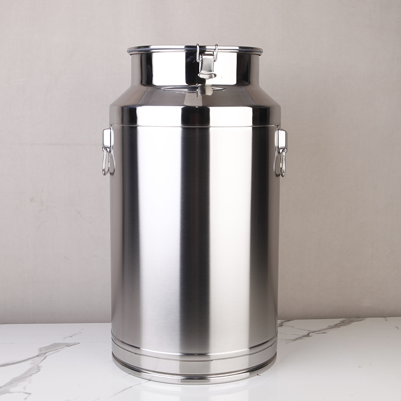 China Factory Supply Airtight Milk Barrel Liquid Container Stainless Steel Milk sealed Bucket