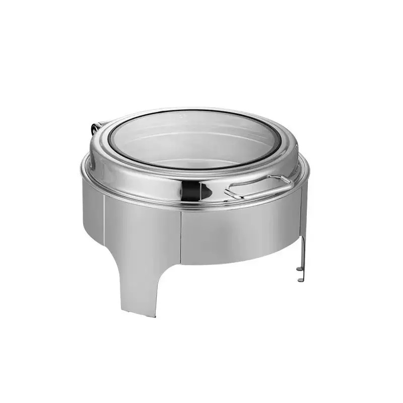 Food Warmer Stainless Steel  Luxury Hotel Business Equipment Hot Pot Buffet Set Party Catering Equipment Wedding Customizable