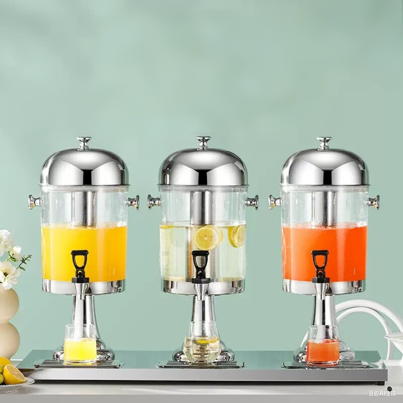 Party Buffet Bar Manual Tower Drink Beverage Dispenser Restaurant Cold Juice Dispenser