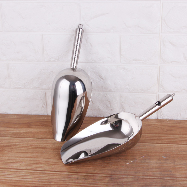 Ice Scoop Multipurpose Food Scoop Shovel Metal Scoop Stainless Steel Ice Shovel