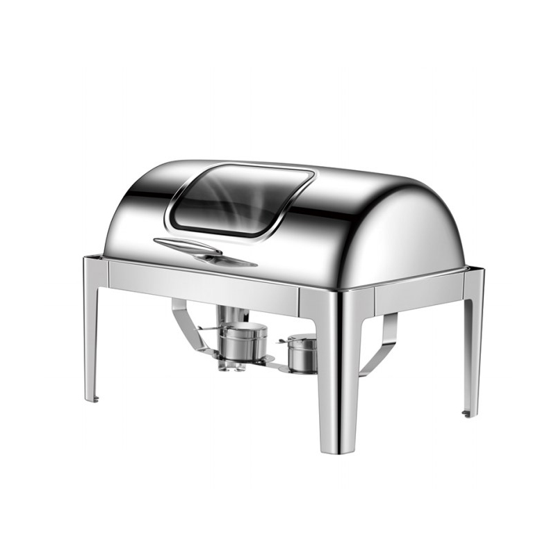 Buffet Equipment Stainless Steel 9L Restaurants Food Restaurant Hotel   Heating Food Chafing Dish for Warming  Holding Equipment