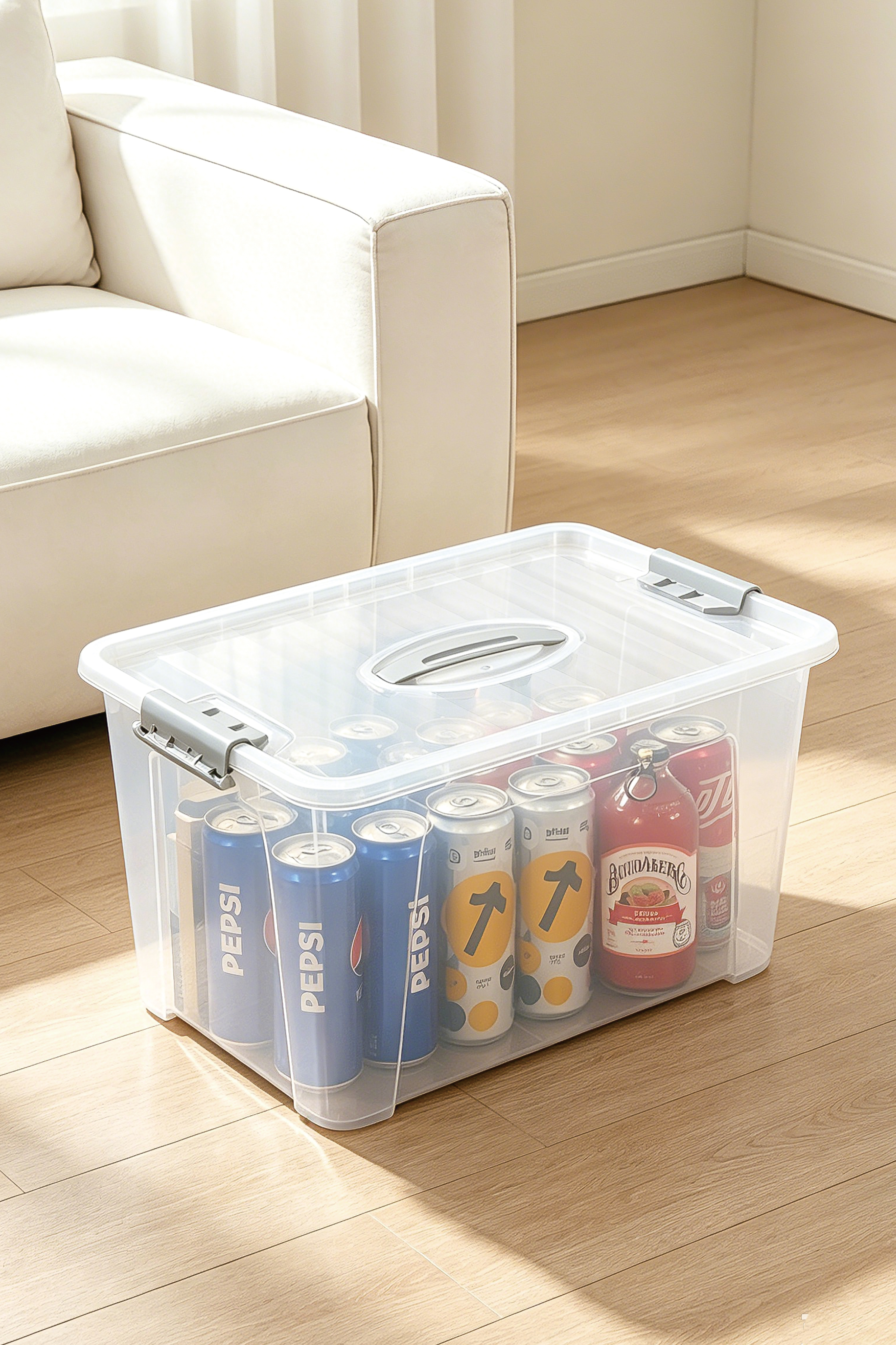 STORAGE BOX W/HANDLE
