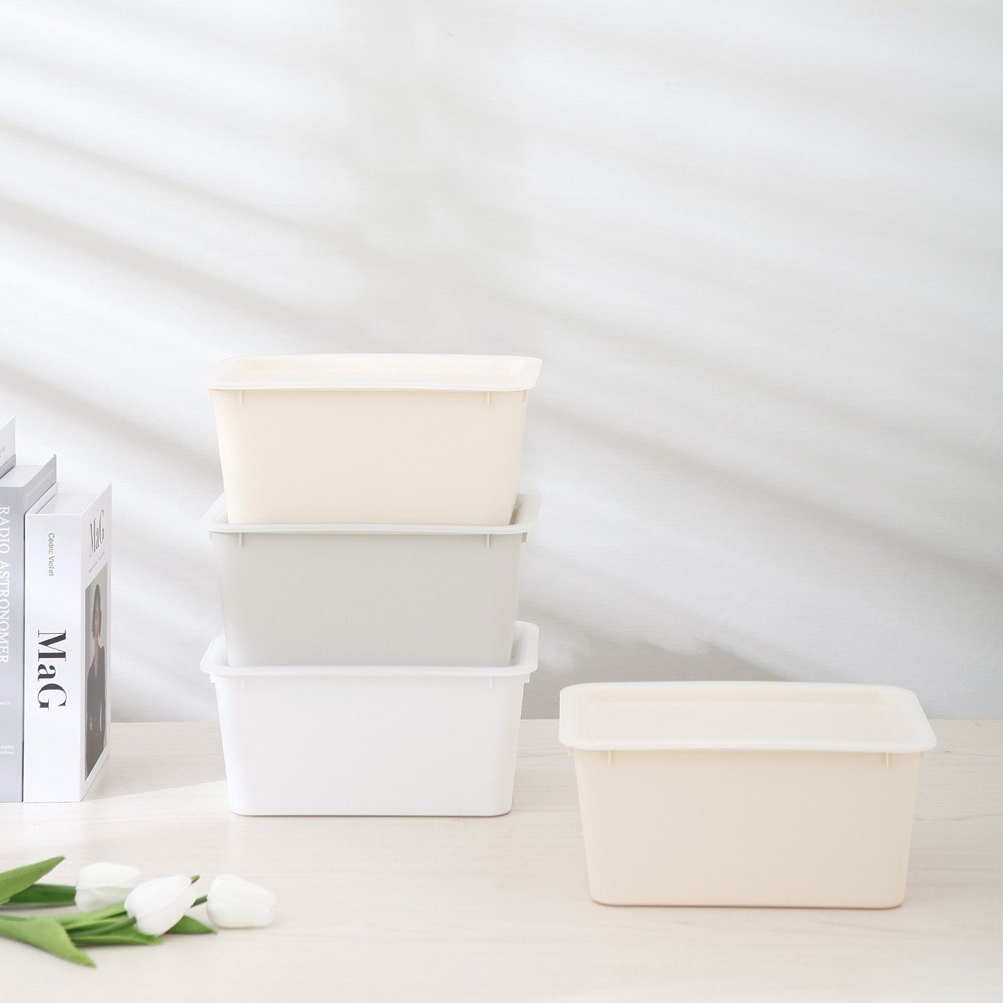 Japanese Style Stackable Storage