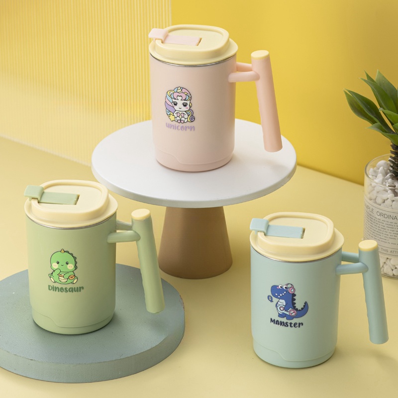 Wholesale High Quality Custom Stainless Steel Vacuum Insulated Tumbler Travel Car Cup Hot Cold Portable Mug Cup With Handle